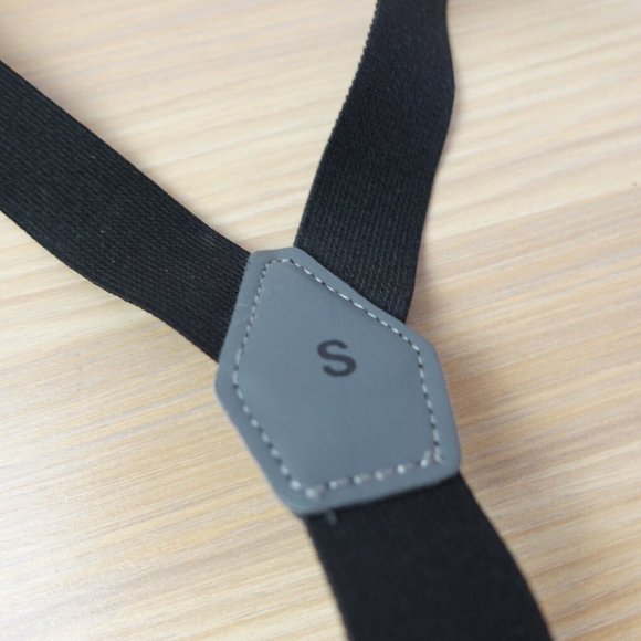 Suspender Boy Black Clip On Y Back Polka Dots Adjustable Stretch LITTLEST PRINCE - Picture 3 of 8